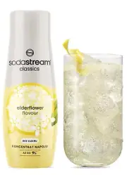 Sodastream ELDERFLOWER ZERO Syrup - Bottle 440 ml / 15 fl oz