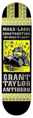 Antihero Grant Taylor Makalas Construction 8.75 Skateboard Deck