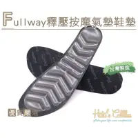 在飛比找momo購物網優惠-【糊塗鞋匠】C170 Fullway釋壓按摩氣墊鞋墊(1雙)