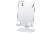 Clevinger 30x18.5cm Bel Air Illuminated Cosmetic Makeup Mirror w LED Lights WHT