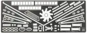 Hasegawa 1/48 IJN Type 95 Seaplane Detail Up Etching Parts for Plastic Model