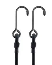 180 Lbs Real Heavy Duty Bungee Cords with Rust Resistant Steel Hooks 100 Inch...