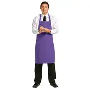 Le Chef Purple Bib Apron
