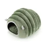 Ferrets Hedgehog Plush Warm Guinea Pig Cozy Hideout Cave Bed Hamster House Pet T