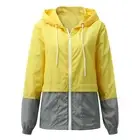 AU Womens Waterproof Raincoat Ladies Outdoor Wind Rain Forest Jacket Coat Rainy