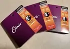 Elixir 11052 Nanoweb 80/20 Bronze Acoustic Guitar Strings 12 53 - 3 Pack