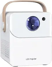 Mini Projector,Portable Projector,5G WiFi Bluetooth Projector Full HD 720P Supported,Home Outdoor Movie Projector Compatible with TV Stick/Smartphone/HDMI/USB/AV
