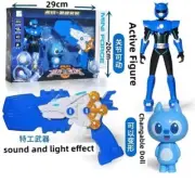 MiniForce X Weapon Mini Force Agent Transformation Action Figures Blue