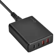 Bonelk 65W USB-C/USB-A Desktop Charger Port Adapter For Laptop/MacBook Black