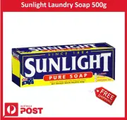 New Australia made Sunlight Laundry Pure Soap 500g + Free Shipping