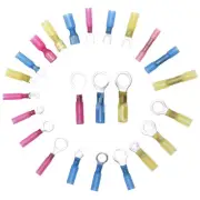 250 Car Ring Spade Crimp Terminals Heat Shrink Butt Wire Connector W/Storage Box (for: Daihatsu)