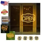 Adjustable Brightness LED Neon Sign - Open for Business, Wall-mounted or Hanging