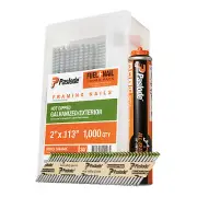 Paslode Framing Nails & Fuel Pack, 650564, 2inch x .113 Gauge, Dipped Galvanized