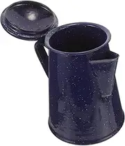 Generic Enamel Coffee Pot Thickened Kettle for Tea Coffee Enamel Water Pitcher for Home Office Camping Cafe Use Elegant Speckled Design