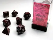Chessex Speckled Silver Volcano Polyhedral 7 Die Set
