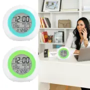 7 Color LED Digital Alarm Clock Changing Display Night Light Kids Wake Up Clock