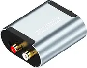 1 Set Audio Converter Convenient Fiber Optic Audio Converter Digital Digital-Analog Gilded