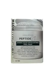 Peter Thomas Roth Peptide 21 Amino Acid Exfoliating Peel Pads 60 ct + Sealed