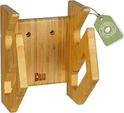 CRID Skateboard Wall Mount Bamboo - Universal Holder for Skateboard, Longboard, Snowboard, Wakeboard, Balance Board, Wakeskate - Includes Free Mounting Kit
