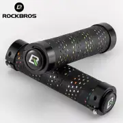 ROCKBROS MTB Mountain Bike Grips Lock On Road Cycling Bicycle Handle Grips Pair