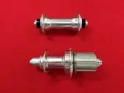 Bitex RAR8 120mm RAF16 J-Bend Hubs Silver Pair NeoRetro