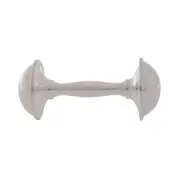 Gibson Gifts Silver Baby/Infant Rattle Fun Play Toy Gift w/ Box Keepsake