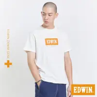 在飛比找momo購物網優惠-【EDWIN】男裝 人氣復刻款 橘標 印花LOGO短袖T恤(