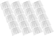 HOMSFOU 20pcs Decorative Hardcover Book Covers Waterproof Book Sleeves for Textbooks Notebooks Plastic Protectors