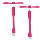 12Pcs Flexible Portable Mini USB Fan for Power Bank Notebook Computer Summer Tra