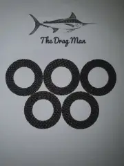 CARBONTEX DRAG WASHERS DAIWA REGAL S6000BP, X6000PT, S6000PT