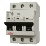 20AMP - 3 Pole 10ka MCB - Circuit Breaker - D Curve