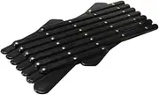 BUGUUYO 1pc Pet Fence Gates Fence Blockers for Dogs Truck Window Barrier Pet Gate for Car Window Dog Fence Dog Window Guard Animal Fence Portable Dog Barrier Pet Cage Outdoor Black Pp
