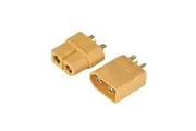 TechBrands Plug & Socket XT60 2-Way Bullet Connector