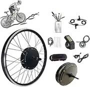 electric bike conversion kit 20"/24"/26"/27.5"/28" 29" 700c Electronic Bike Conversion Kit, EBike Hub Motor Bicycle Conversion Tools, Rear Wheel Modification Kit, With LCD Panel, Throttle, Pedal Assis