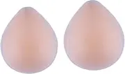[MOBUTOFU] Bikini Swimsuit for Women Private Parts Silicone Pads Modest Swimwear Covers Khaki
