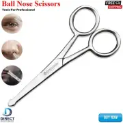 Round Ball Tip Safety Nose Ear Moustache Hair Baby Craft Pet Scissors Instumax®