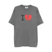 [Magliano] Magliano Broken-heart Graphic T-shirt M GREY
