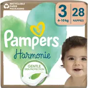Pampers Harmonie size 3 disposable diaper 6-10 kg 28 pieces