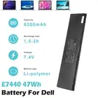 Replace E7440 Battery 34GKR 3RNFD For Dell Latitude E7420 E7450 451-BBFT 47Wh AU