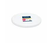14in Round 12mm Drum Cake Board - White