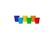 Bialetti Bicchierini Octagonal Multi-coloured Coffee Cups - Set of 6