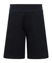 Moncler Enfant Tricolour-Trimmed Piquet Shorts 8Y,6Y,4Y,14Y,12Y,10Y navy blue