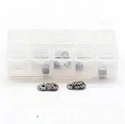 50PCS B41 Fuel Nozzle Shims Size 1.11-1.2mm Nozzle Valve Adjust Washer Repair Compatible for Bosch Injector Shims Gaskets