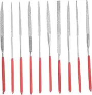 Precision Jewelers Tool Set Files Diamond File Needle File Round Flat Files Portable Hand Tool Kit