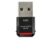 BUFFALO SSD-PST1.0U3-BA 1TB Ultra Compact Portable SSD USB 3.2 Gen1 Japan New