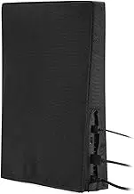 PS5 Game Console Vertical Dust Cover Oxford Cloth Dust Protective Cover (Black)