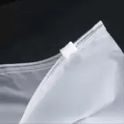 Frosted Plastic Zip-lock Garment Bags - 100pcs Storage Saving Space Clothes Bags 14x20cm