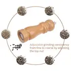 Manual Oak Wood Salt&Pepper Mill Spice Grinder Wooden Pot Kitchen Tool^ ❤-