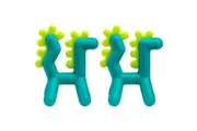 2PK Boon Growl Silicone BPA Free Teether Baby Newborn Teething Toys Dragon 0m+