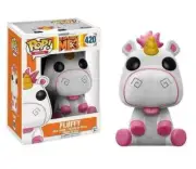 RARE FLOCKED FLUFFY DESPICABLE ME 420 Funko Pop Vinyl New in Mint Box +Protector